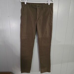 Rag & Bone Chino Pants Mens 31 Brown Slim Fit RX3925F70BR Cotton Stretch